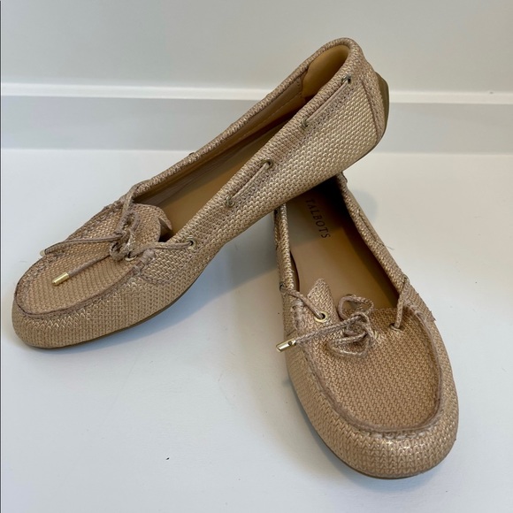 Talbots Gold Shimmery Flats 8.5 - Picture 3 of 6